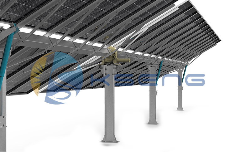 Design des solaren Nachführsystems für erneuerbare Energien