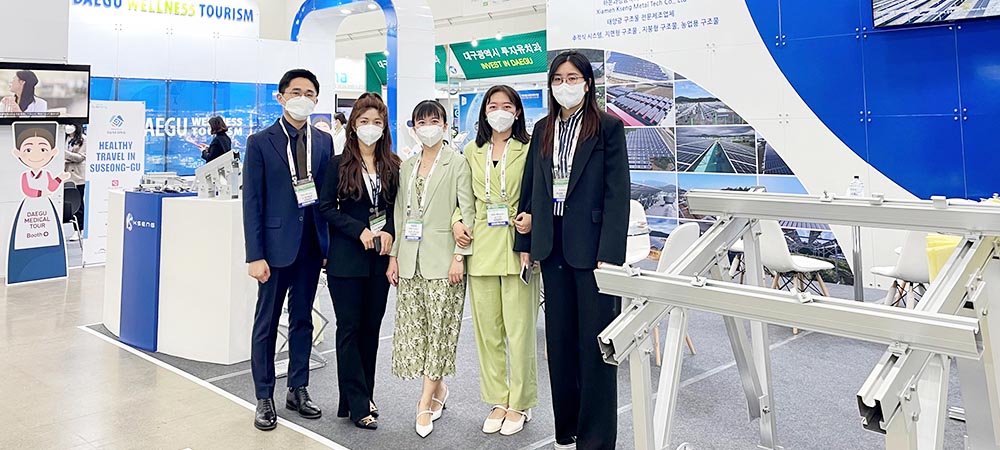 Green Energy Expo 2022 in Daegu, Südkorea