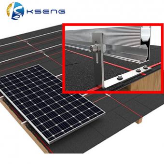 沥青年代hingle roof solar mounting systems