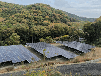 在日本1069.2 kw -地面太阳能解决方案