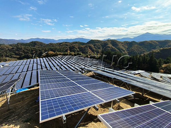 案例研究:4兆瓦太阳能站在日本与Kseng太阳能铝地面的太阳能解决方案