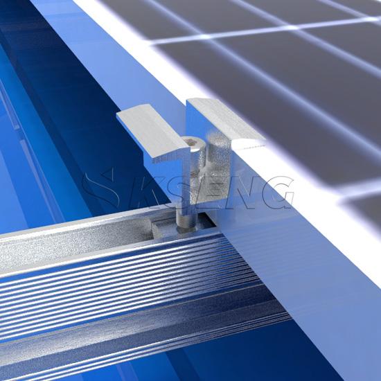 태양 광 PV 패널 장착 클램프