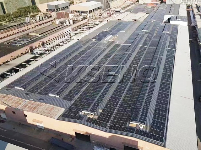 5,8 MW- Zonne-EnergeCentrale op het dak in China