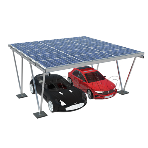 montagem solar para garagem