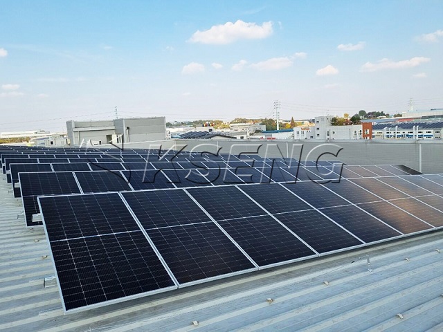 171KW-韩国的屋顶太阳能解决方案